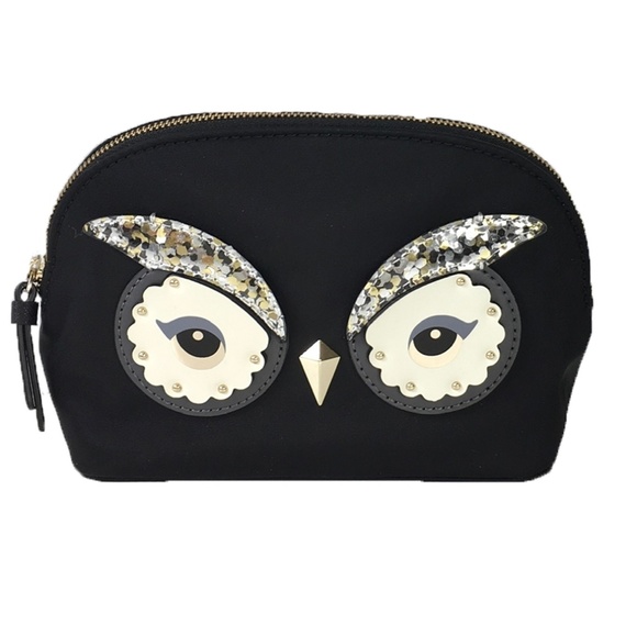 kate spade Handbags - Kate Spade Owl Cosmetic Bag small